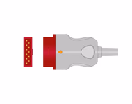 Compatible IBP Adapter Cable (comparable to GE Healthcare 2021196-001, used with Abbott/Medex, Transducer) SKU: IBP-MQ-MXT40
