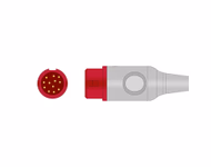 Compatible IBP Adapter Cable (comparable to Philips 896083021, used with Edwards, Transducer) SKU: IBP-PH-EW40