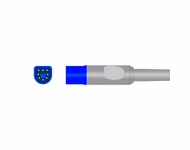 Compatible SpO2 Adapter Cable 3.0m (comparable to Philips M1943AL, used with Nellcor Oxismart Sensors) SKU: SA-024-30NE