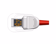 Connector for Compatible Adult Hard shell SpO2 Sensor 1.0m (comparable to Masimo 4050 (RD SET DCI), Technology: RD)