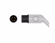 Compatible 5-lead with Respiratory Rate ECG Trunk Cable AHA (comparable to Mindray 0012-00-1255-01) SKU: ET-5001-MR-A
