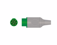 Compatible Fetal Leg Plate (DECG) Cable (2.5m) (comparable to Huntleigh ACC-OBS-066, Used with Kendall Spiral Electrodes) SKU: FDELA-HL01-SKE