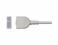 Connector for Compatible BIS LoC 4 channel Patient Interface Cable (comparable to Covidien 186-1018-AMS)