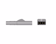 Compatible IBP Adapter Cable (for use with Datex Ohmeda, used with Utah, Transducer) Reusable, 4.0m SKU: IBP-DX-UT40