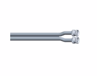 Connector for Compatible Adult/Pediatric 2-Tubes BP Air Hose, 2.5m (comparable to GE Healthcare 9461-217, use with: 2-Tube Screw Cuff)