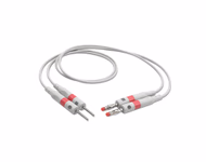 New Original Transvenous Pacer Red Cable, 2 pcs/set - Datrend 7200-665/VPad-DF For Vpad SKU: 7200-665