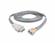 Compatible Adult/Pediatric 2-Tubes BP Air Hose, 3.6m (comparable to GE Healthcare 2087389-002, use with: 2-Tube DINACLICK Cuff)  SKU: BPH-AD36-53-32