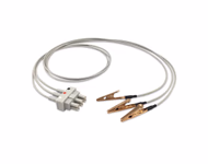 Compatible 3 Lead ECG Wires with Alligator Clips, 1.5m,AHA for ELV-AAS3-150A-A SKU: ELV-AAS3-150A-A