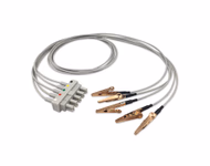 Compatible 5 Lead ECG Wires with Alligator Clips, 1.0m,IEC for smiths medical/V3404, V3404P SKU: ELV-AAS5-100A-I