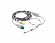 Compatible Esophageal Probe with 3 lead ECG and Temperature Cable, Extra Small Size, 4.0m (L:45mm, D:5mm) (for use with Mindray)  SKU: EPT-3016-5C
