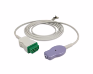 Compatible Fetal Leg Plate (DECG) Cable (2.5m) (comparable to GE Healthcare 1591AAO (Commonly searched as 1591AA0), Used with Qwik Connect Plus Spiral) SKU: FDELA-GE01-SGE