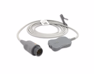 Connector for Compatible Fetal Leg Plate (DECG) Cable (2.5m) (for use with GE Healthcare, Used with Philips Spiral Electrodes)