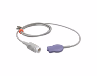 Compatible Fetal Leg Plate (DECG) Cable (2.5m) (comparable to Huntleigh ACC-OBS-023, Used with Qwik Connect Plus Spiral)  SKU: FDELA-HL02-SGE