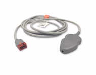 Compatible Fetal Leg Plate (DECG) Cable (2.5m) (comparable to Philips FCB308, Used with Kendall Spiral Electrodes)  SKU: FDELA-PH01-SKE