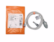 Connector for Compatible Fetal Leg Plate (DECG) Cable (2.5m) (comparable to Philips FCB308, Used with Kendall Spiral Electrodes)
