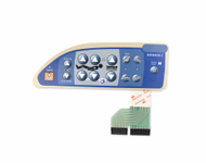 Compatible Caregiver Controls,LH, Base FD (comparable to Hill-Rom 155461, used for Advant 2 Med Surg Bed) 1 pcs/bag SKU: KLN-104-02