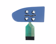 Compatible Patient Controls w/o NC, FD, RH (comparable to Hill-Rom 155972, used for Advanta 2 Med Surg Bed) 1 pcs / bag SKU: KLN-104-06