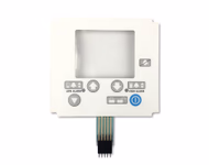 Compatible Keypad With Aluminium Plate (comparable to Maxtec R100P17, used for MAXBlend 15642/Bird 16694A) 1 pcs/bag SKU: KLN-135-01