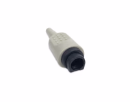 Connector for Compatible SpO2 Reception, 12 pins, Black (comparable to: Spacelabs)