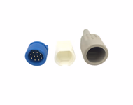 Compatible ECG Reception, 10pin/5.0mm Cable Exit (comparable to Artema S&W) Reusable, 1 / Pc SKU: KP-081/5