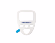 Compatible White Faceplate Label (4 buttons) (comparable to Welch Allyn71210-1000, used for SureTemp Plus 692) 1 / pcs SKU: M20-F257