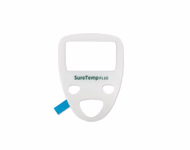 Compatible White Faceplate Label (3 buttons) (comparable to Welch Allyn71209-1000, used for  SureTemp Plus 690) 1 pc SKU: M20-F258