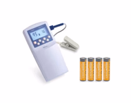 Refurbished OXIMAX N-65 Handheld Pulse Oximeter with new small Vet tongue clip sensor and AA batteries(4) SKU: N65-R-V1