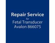 Repair service for Fetal Transducers - Philips 866075 Repair with brand new replacement parts and calibrated. SKU: R3301