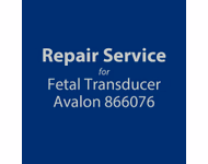 Repair service for Fetal Transducers - Philips 866076 Repair with brand new replacement parts and calibrated. SKU: R3302