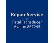 Repair service for Fetal Transducers - Philips 867245 Repair with brand new replacement parts and calibrated. SKU: R3401