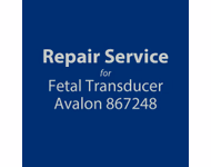 Repair service for Fetal Transducers - Philips 867248 Repair with brand new replacement parts and calibrated. SKU: R3404