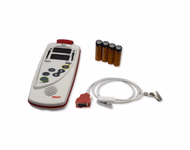 Refurbished Handheld Pulse Oximeter with New Vet Sensor - Masimo Rad-5V with new compatible small Vet tongue clip sensor and AA bateries(4) SKU: Rad-5V-R-V1