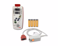 Refurbished Handheld Pulse Oximeter with New Accessory - Masimo Rad-5 with new compatible finger clip sensor SKU: Rad-5-R-01