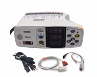 Refurbished Rainbow SET Pulse Oximeter with Refurbished OEM Accessory - Masimo Rad-87 with Refurbished original finger clip sensor and spO2 adapter cable SKU: Rad-87-R-01R