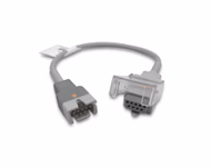 Compatible SpO2 Adapter Cable 0.3m (comparable to Masimo M-LNC, used with Nellcor Oxismart Sensors) Reusable SKU: SA-005RB-03