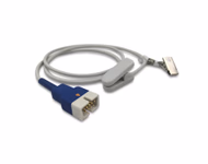 Compatible Adult Ear Clip SpO2 Sensor 1.0m (comparable to Nellcor D-YSE, Technology: OxiMax) Reusable SKU: SS-001XC-AE10