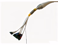 Connector for Compatible Ultrasound Probe Cable Assembly for PhilipsL12-3