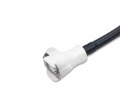Connector for Tourniquet Hose Single Tube Black with PLC Connector Straight Tubing,4.0m