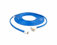 Tourniquet Hose Single Tube Blue with PLC Connector Straight Tubing,4.5m SKU: TH-BS45-48-12