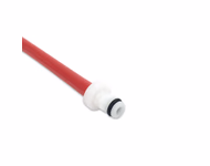 Connector for Tourniquet Hose Single Tube Red with PLC Connector Straight Tubing, 4.5m
