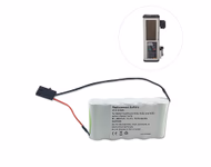 Compatible Ni-MH Battery, 6V, 1800mAh (comparable to Baxter 5601) for Baxter AS40, AS40A, AS50, AS50A, AS60 AS60A Series Infusion Pump SKU: TNC-BA086