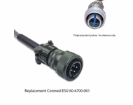 Compatible Monopolar Footswitch, ESU(Electrosurgical Unit) 4 Pin 5m (comparable to Conmed 60-6700-001) SKU: TNC-MFS009