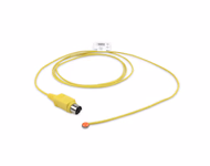 Compatible Pediatric/Neonate Skin Surface Temperature Probe 1.5m (comparable to Atom 10-2000R) Reusable, 6.0mm Probe Disc SKU: TS-AT-PS15