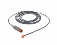 Compatible Adult Skin Surface Dual-Pin 400 Series Temperature Probe 3.0m (comparable to Philips 21078A) Reusable, 9.0mm Probe Disc SKU: TS-PH-AS30