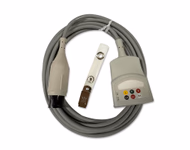 New Original 3-Lead ECG Wires, Shielded - Smiths Medical V3110TL ECG WIRES 3-LEAD SHIELDED SKU: V3110TL