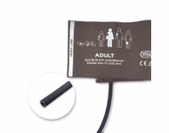 Adult 25-35cm 1-Tube Brown BP Cuff with No Fitting Reusable, PU, Tubing/ 25cm SKU: BPN-50BS