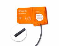 Large Adult Extra Long 35.5-59cm 1-Tube Orange BP Cuff with No Fitting Bladderless Reusable, PU, Tubing/ 25cm SKU: BP-80NS
