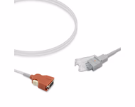 Connector for Compatible SpO2 Adapter Cable 2.4m (comparable to Masimo RED MNC(2642), used with Nellcor Oxismart Sensors)
