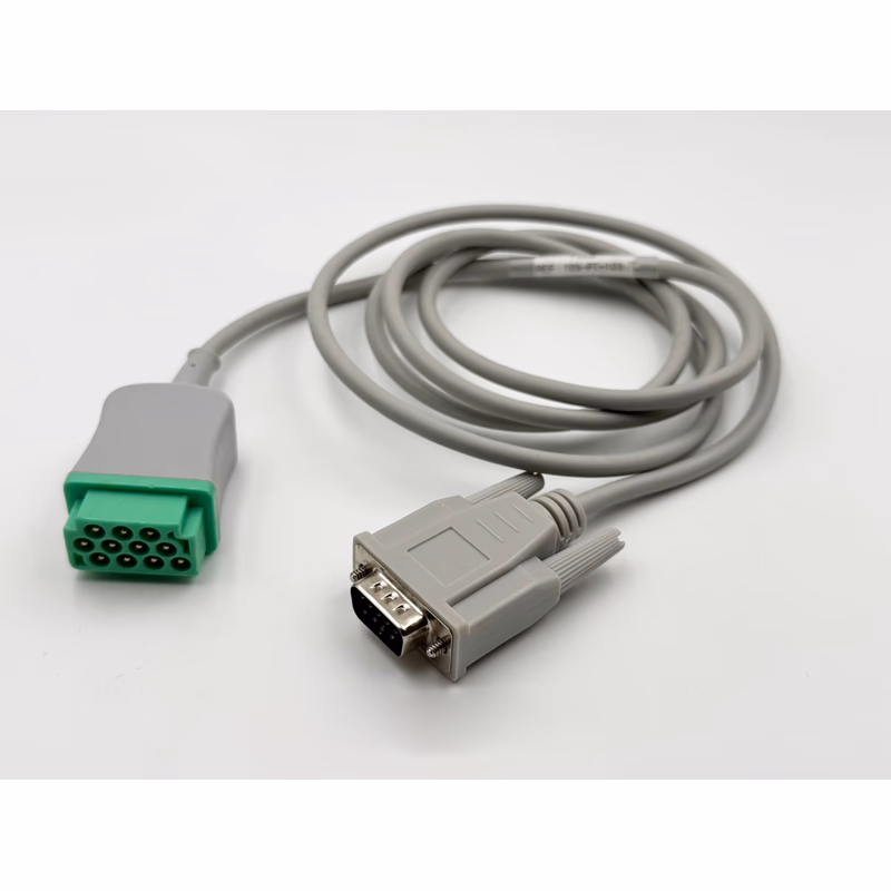 Re-certified Fetal Monitor Interface Cable - Monica 105-PT-103 for Monica Healthcare 105-PT-001 and 107-PT-001 SKU: 105-PT-103C