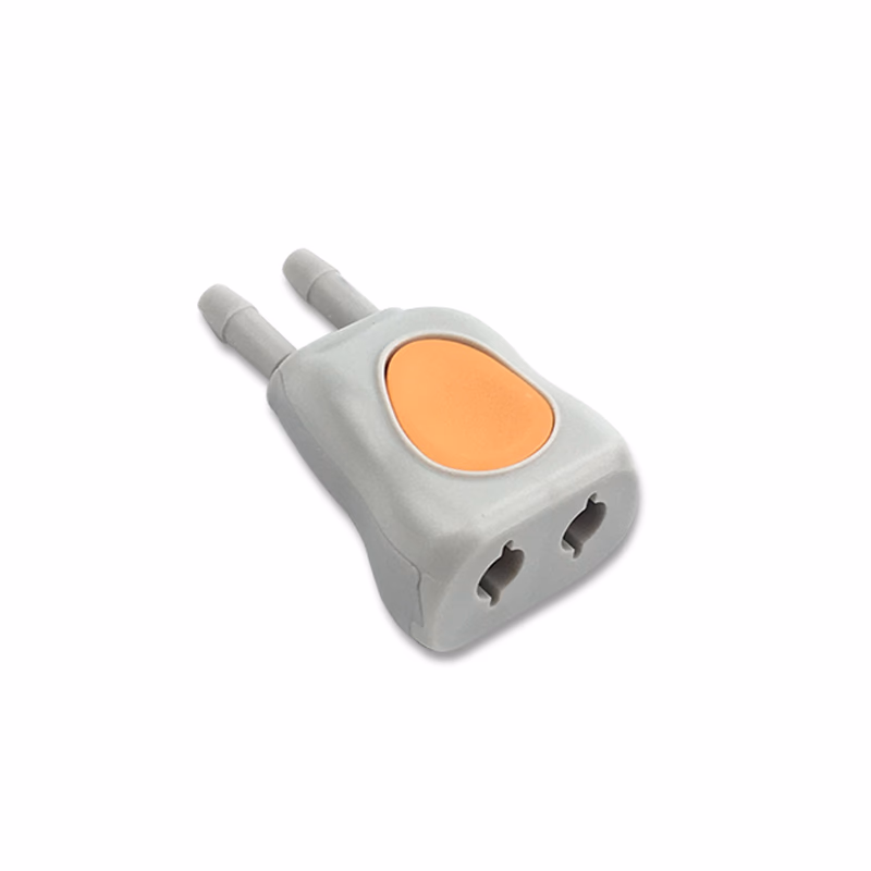 Compatible BP Connector DINACLICK Recept 2-Tube 4.5mm (comparable to GE Healthcare 2059294-001)  SKU: BPC32
